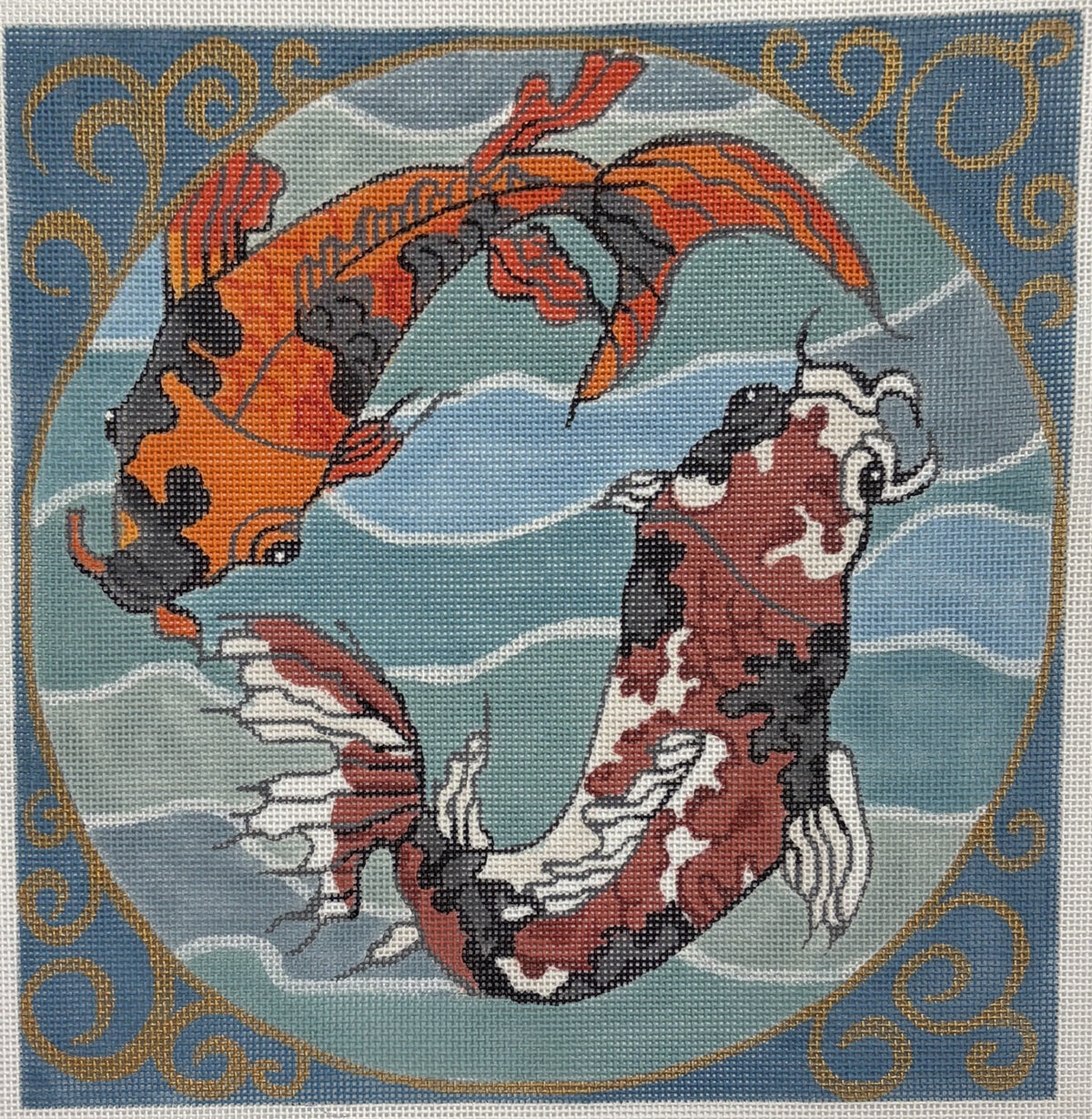 R1242 Koi Fish Duo