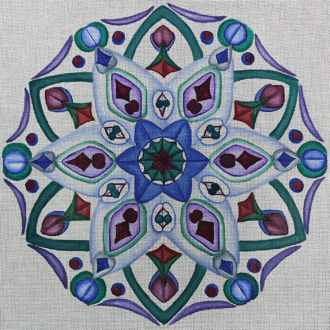 R141 Blue kaleidoscope