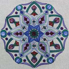R141 Blue kaleidoscope