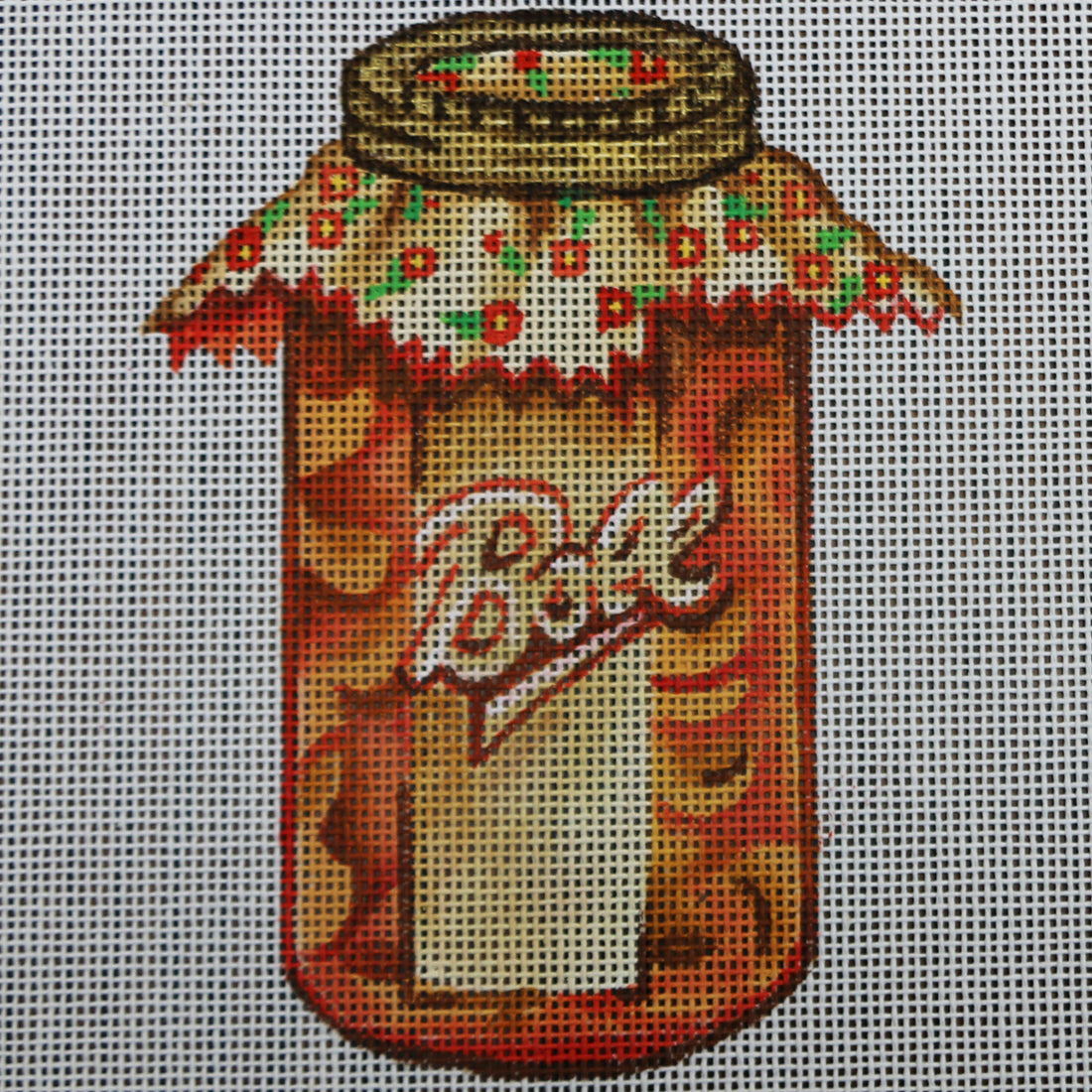 R161 Jar w/Gold Cover