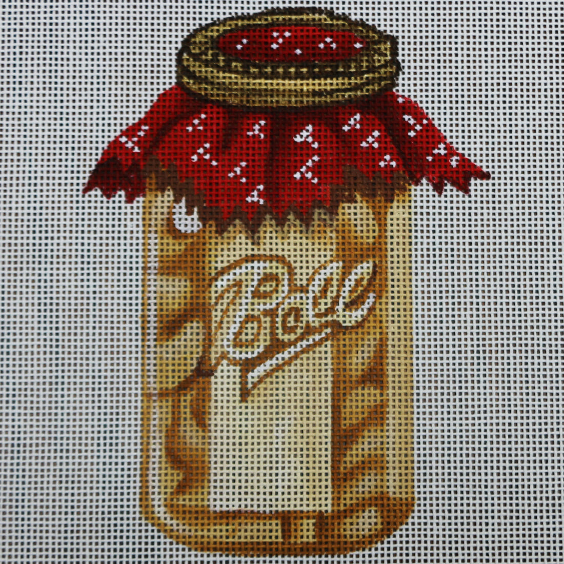 R162 Jar w/Red Cover