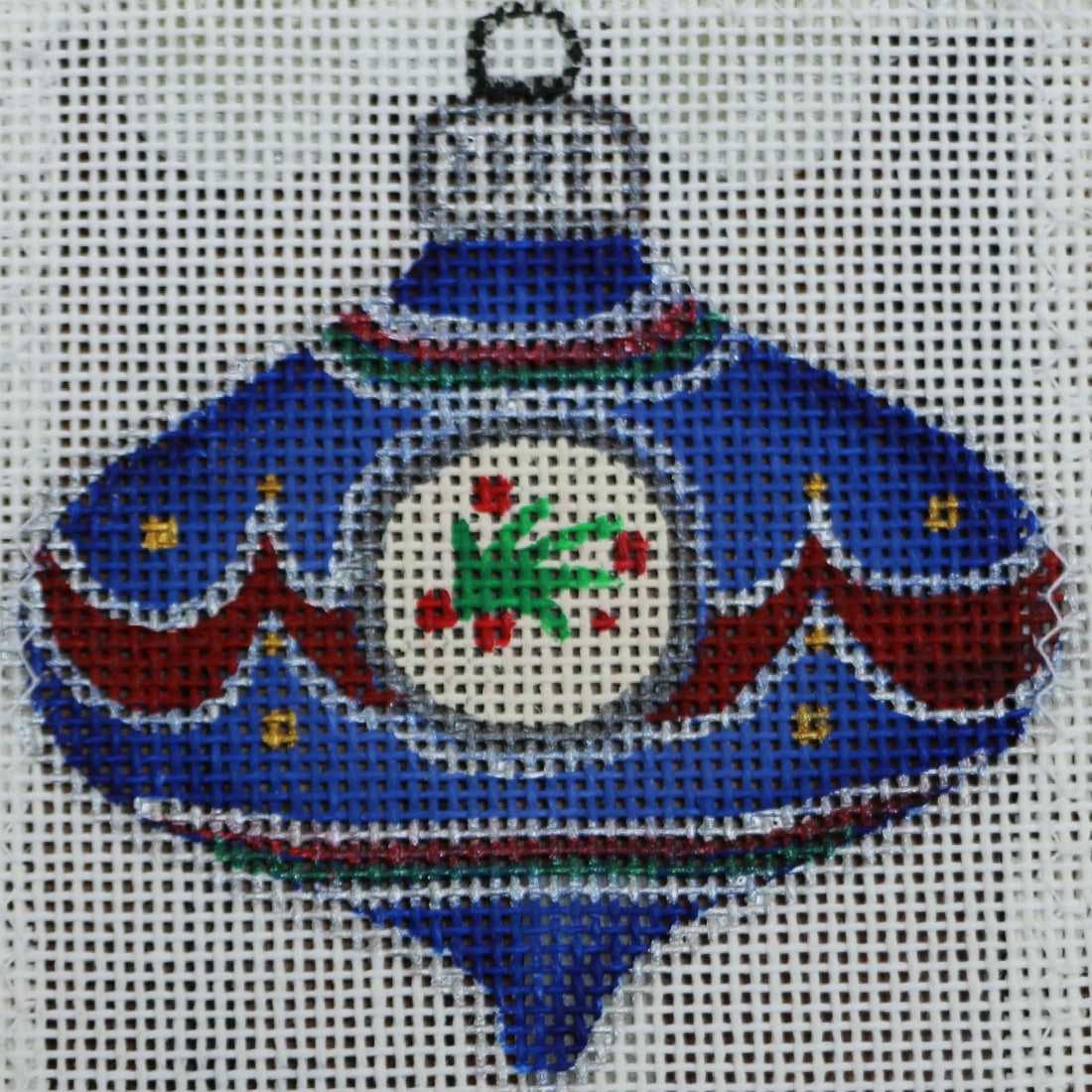 R188 Blue/Red Ornament