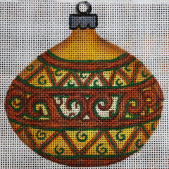 R203 Yellow and Green Ornament