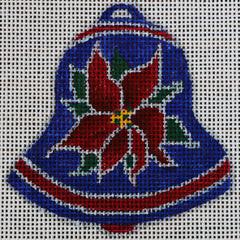 R225 Blue and Red Holly Bell