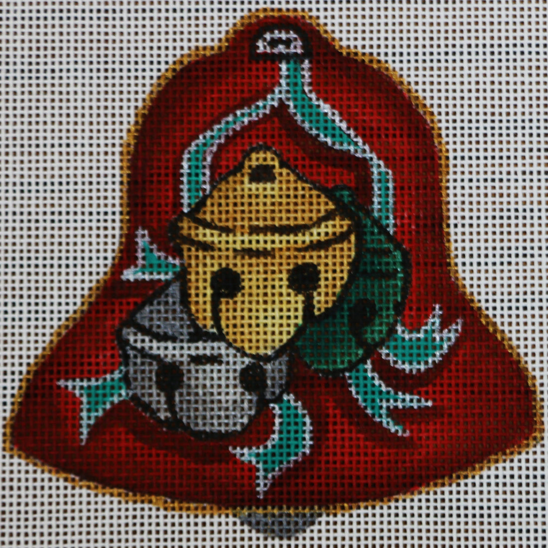 R228 Red and Green Bells Bell