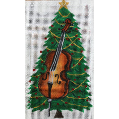 R258 Cello w/ Christmas Tree