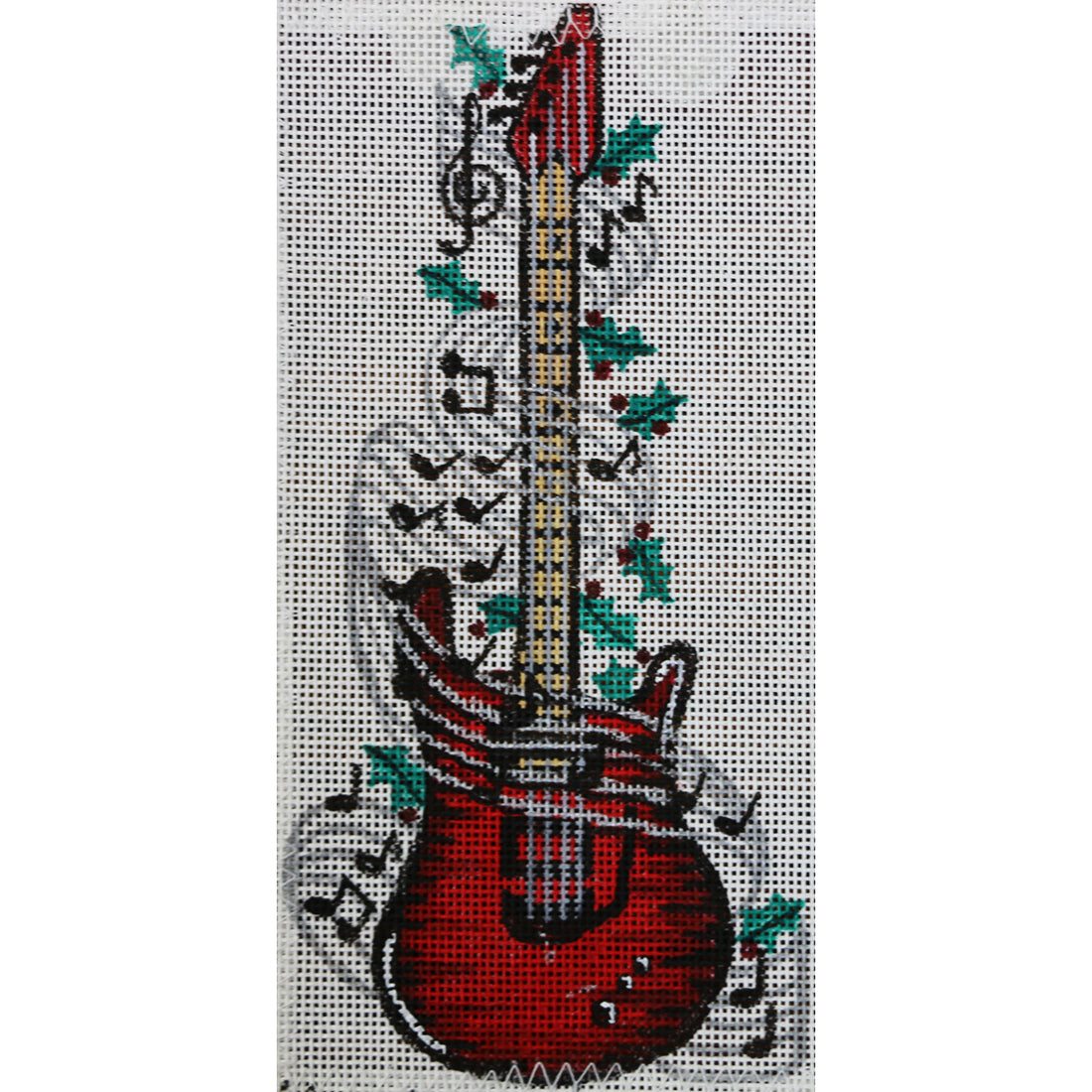 R263 Electric Guitar w/ musical notes