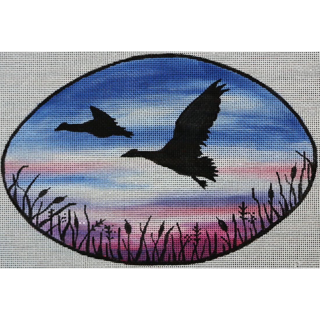 R344 Wild Geese Oval