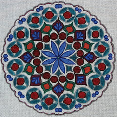 R391 Blue Flower Kaleidoscope