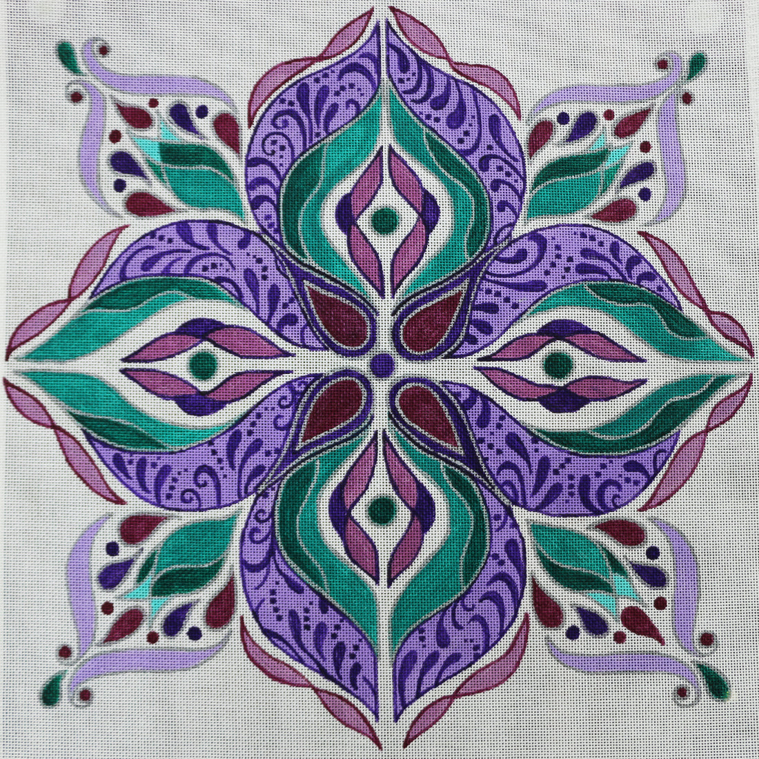 R478 Purple/Green Kaleidoscope