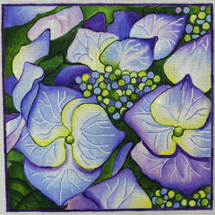 R521 Purple and Yellow Pansies
