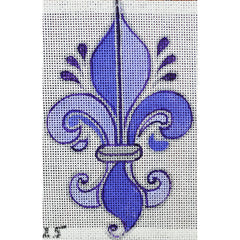 R525 Fleur De Lis-purple