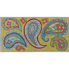 R546 yellow Paisley print