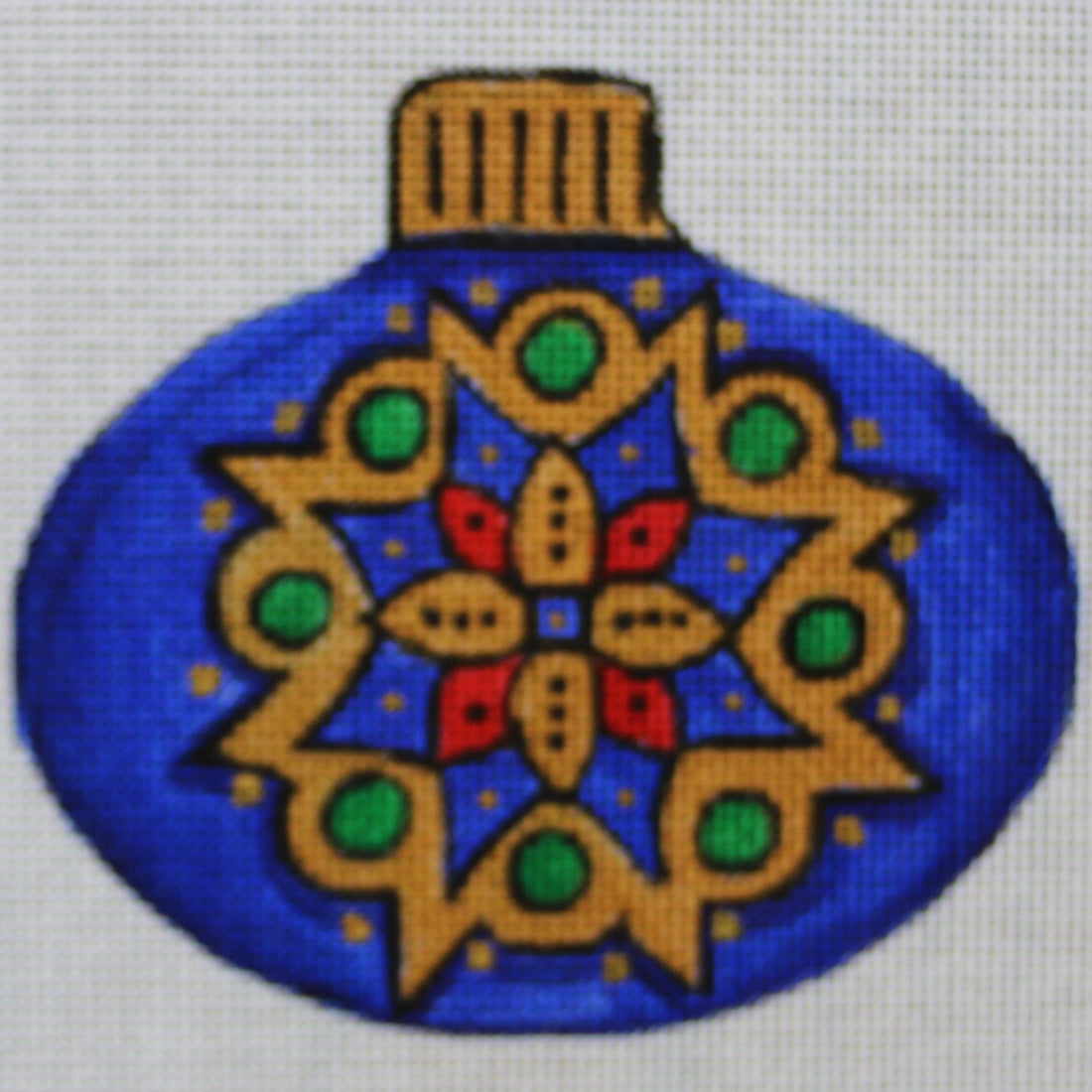 R610 Blue and Silver Ornament