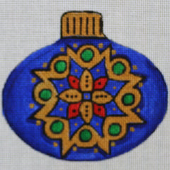 R610 Blue and Silver Ornament