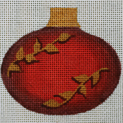 R613 Red/Gold Ornament