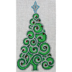 R675 Green/Silver Tree w/Red