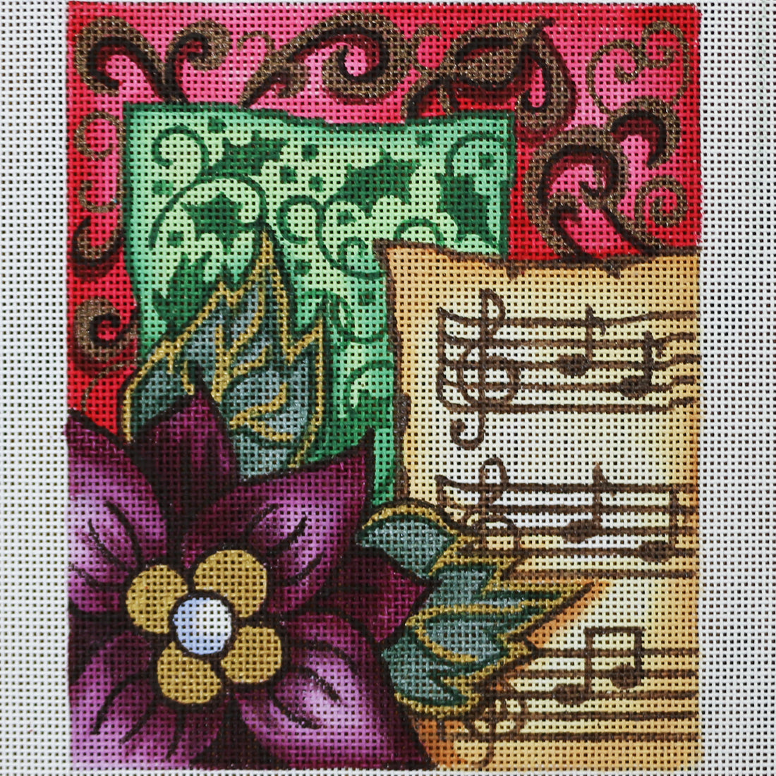 R688 Sheet Music Holiday Display