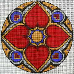 R707 Red, purple, orange, kaleidoscope