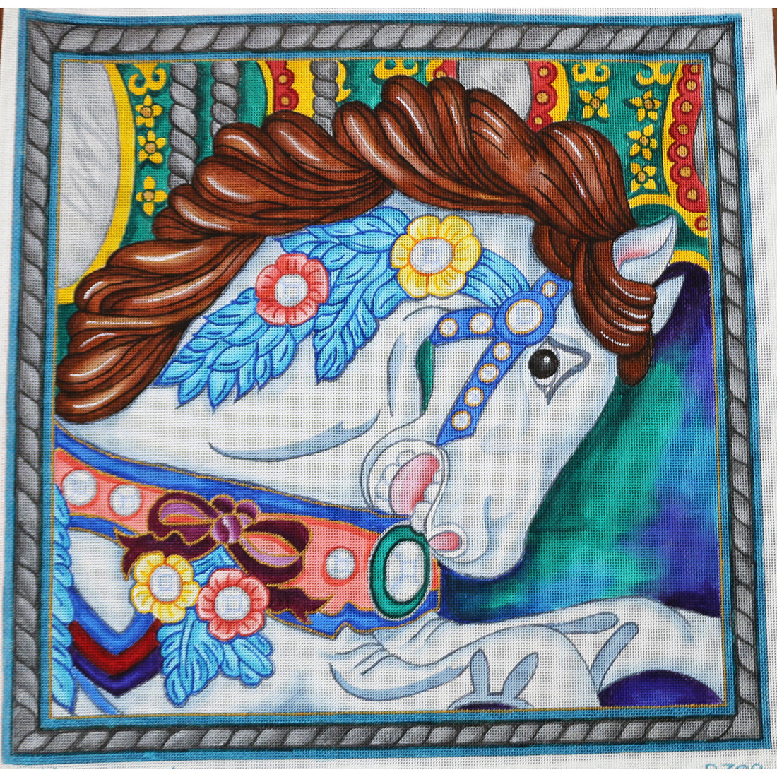 R708 Carousel Horse