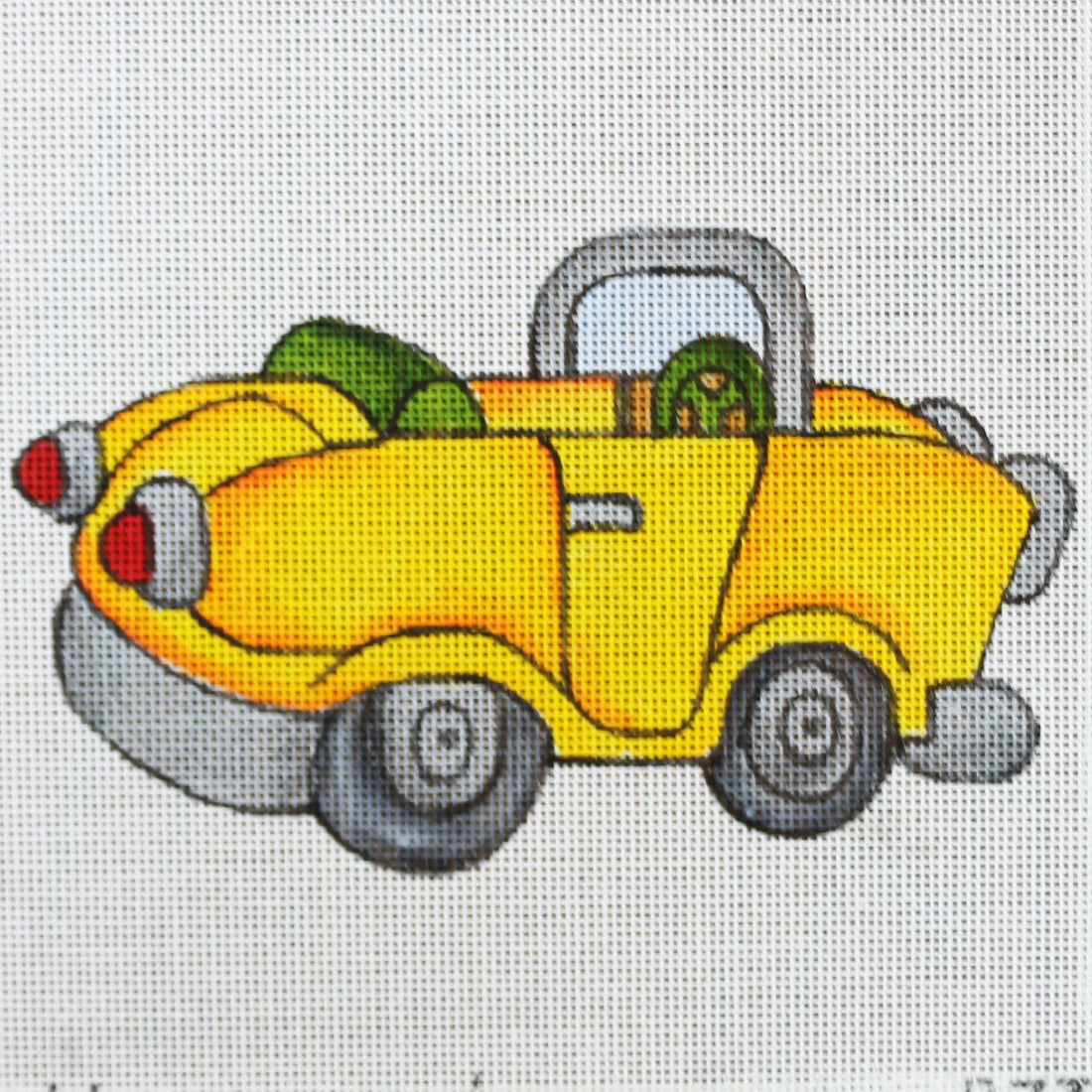 R732 Yellow Car