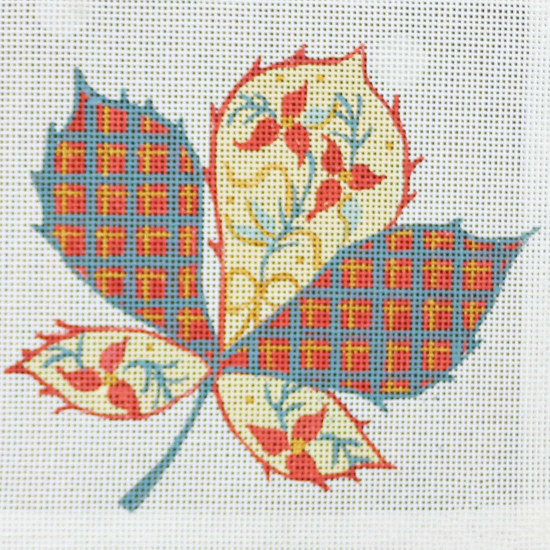 R782 Patchwork Leaves