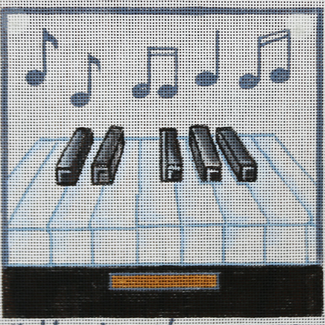 R800 Piano with Music Notes Square