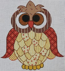 R855 Patchwork Owl