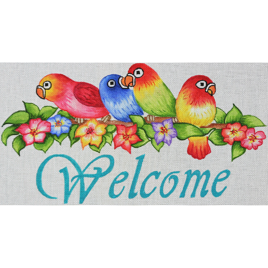 R862A Welcome w/ Parrots