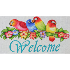 R862A Welcome w/ Parrots