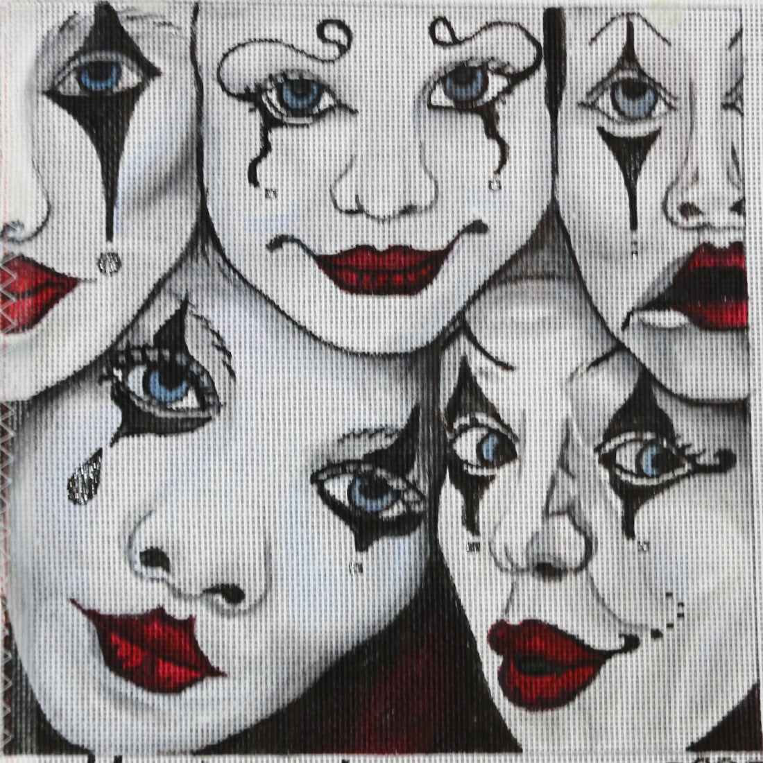 R880 Harlequin Mask