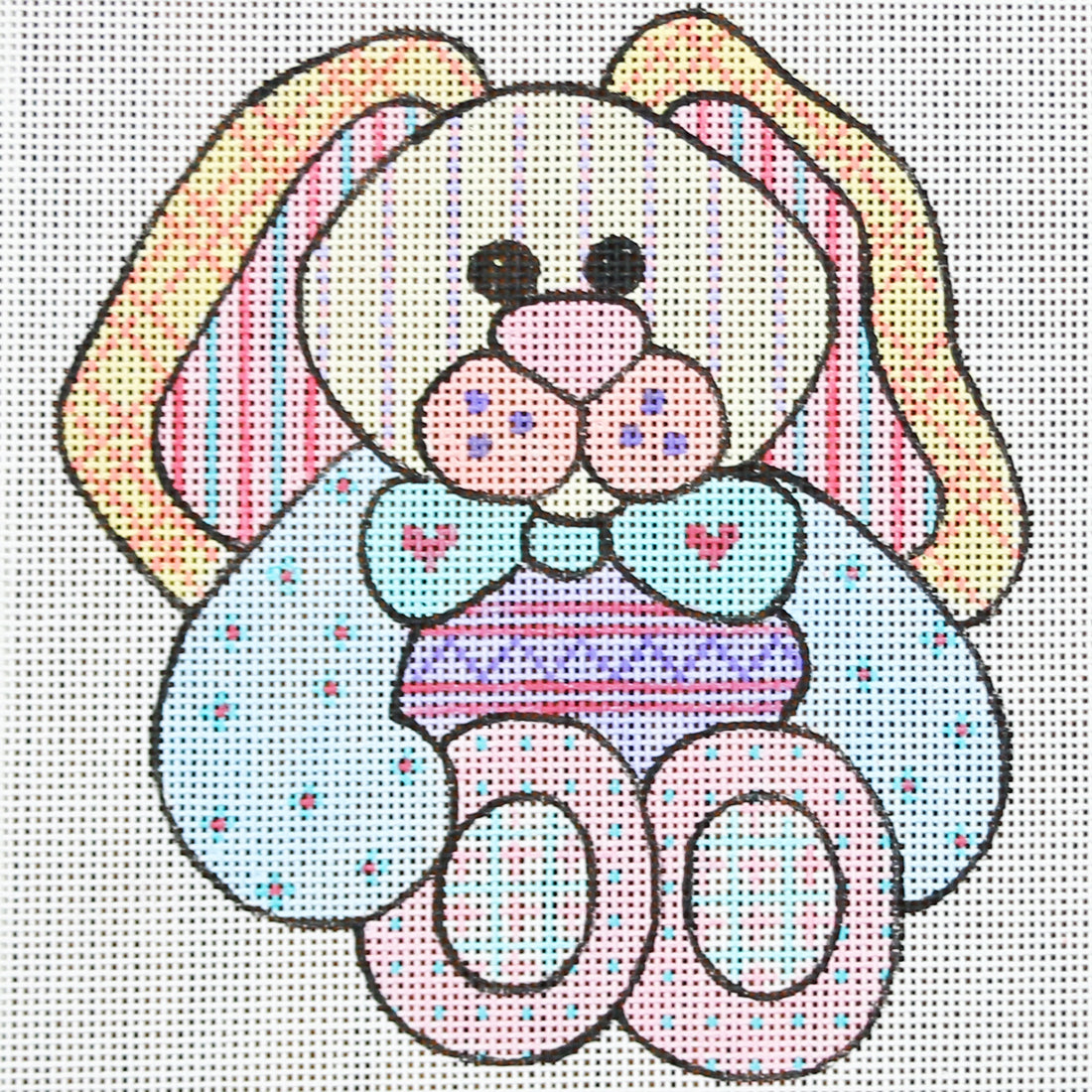R943 Patchwork Bunny