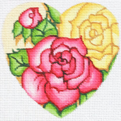 R961 Heart w/ flowers