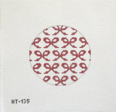 Hello Tess HT135 Red Bows Round