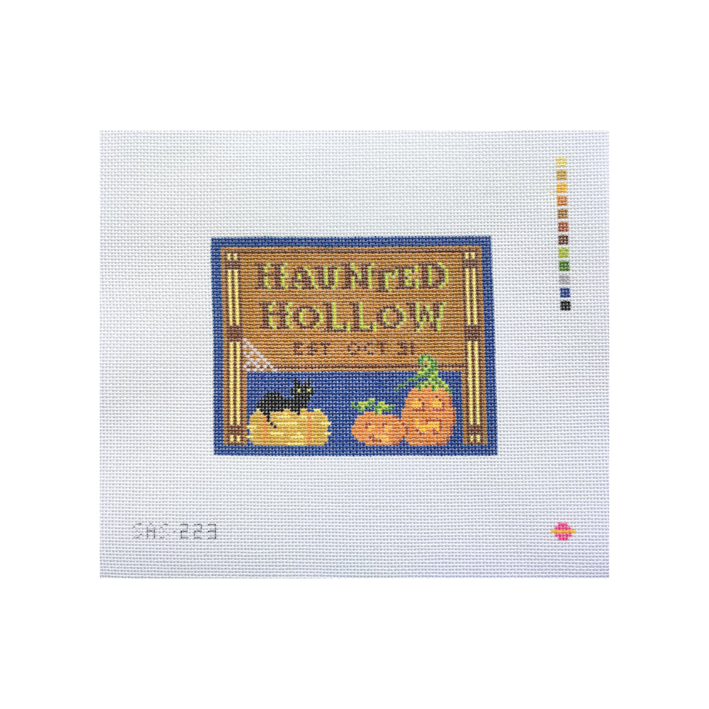 SAS-0224 Haunted Hollow Sign