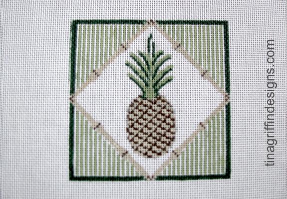 SQ-009-4 Pineapple Square -4"