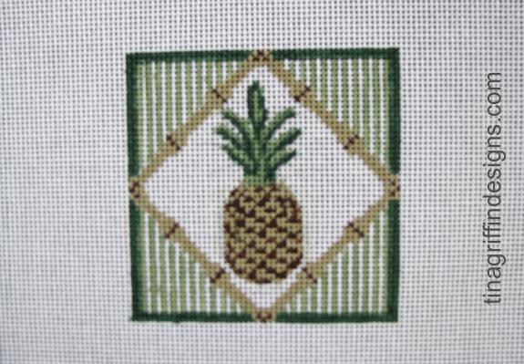 SQ-009 Pineapple Square- 3"