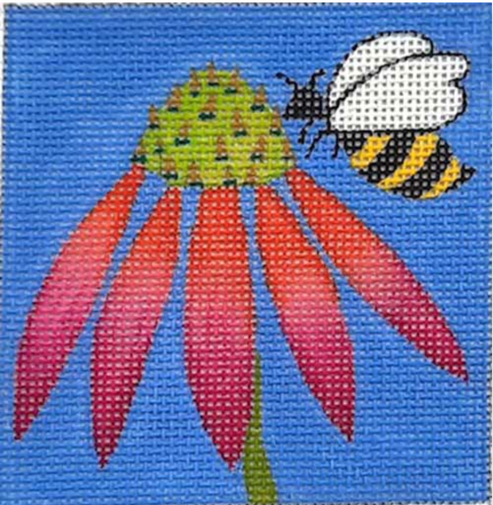 ZE732 Echinacea Square