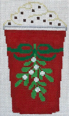 RD237 Mistletoe Coffee Cup
