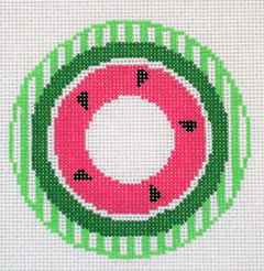 RD108 Watermelon Monogram Round