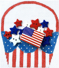 HB-254 Fourth of July Basket