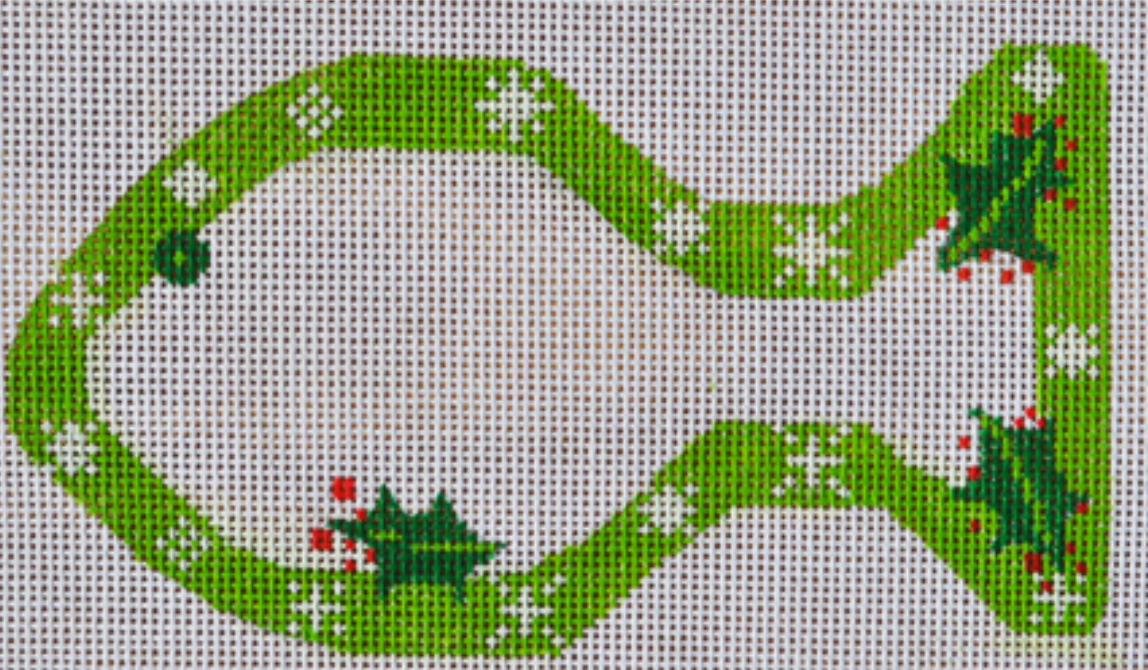 BP-05 Snowflake Cat Fish Ornament - Green