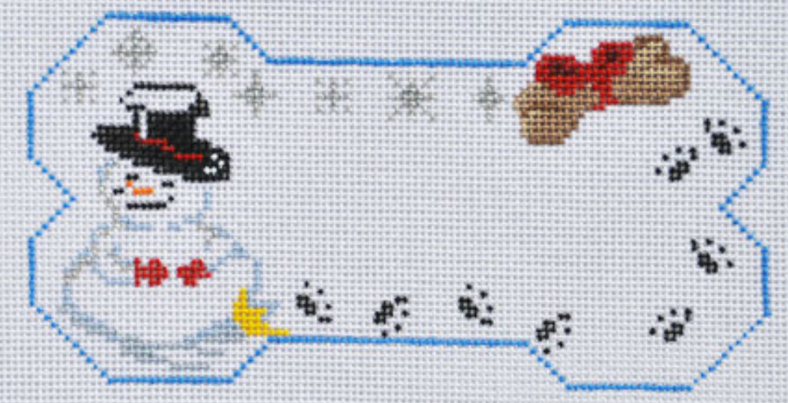 BP-19 Snowman Dog Bone