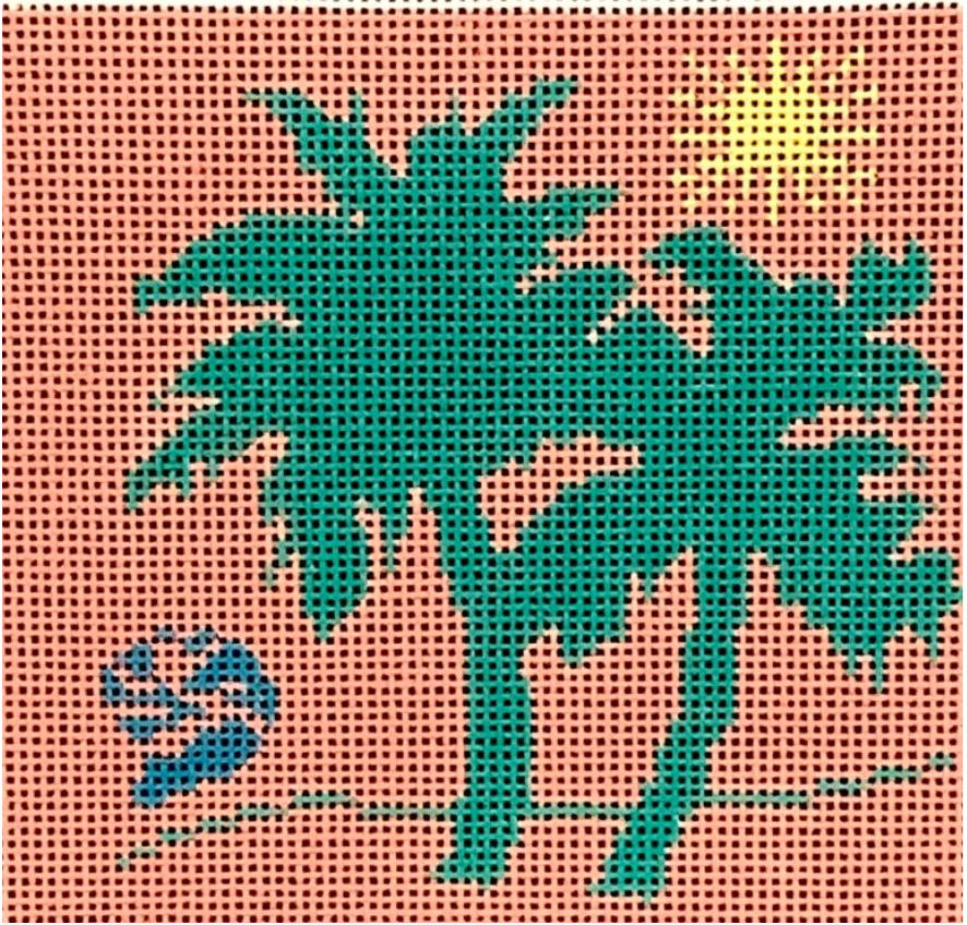 BP-47 Green Palm Tree Insert