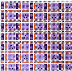 BP-94 Purple and Orange Plaid Insert