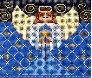 CH-628 Angel in Blue Roll Up