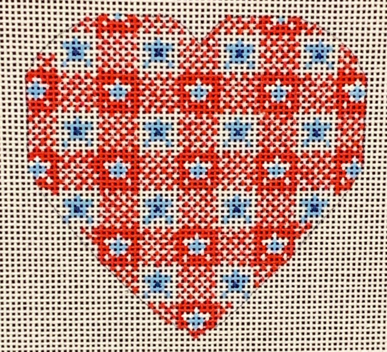 CH-334 Red and Blue Heart