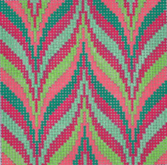 TM-37 Pink and Green Coaster