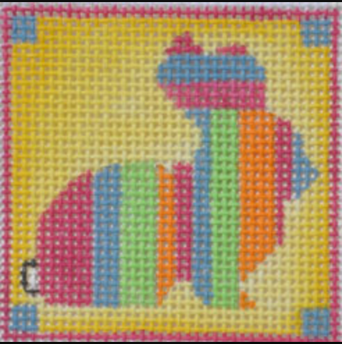 ZIA-23 Striped Bunny Pocket Project