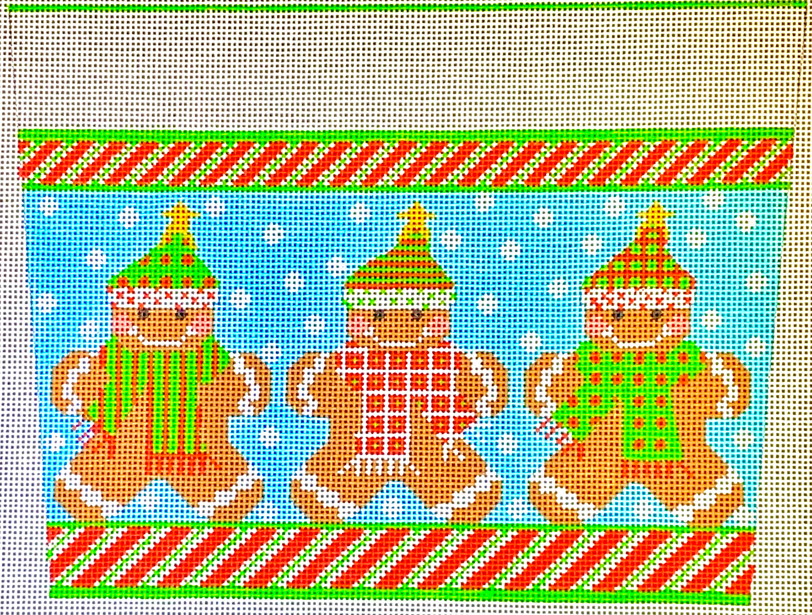 CH-786 Gingerbread Stocking Cuff